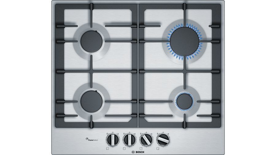 Bosch Serie | 6 Gazlı Ocak60 cm Paslanmaz çelik PCP6A5B90 - PCP6A5B90