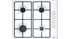 Bosch PBP6C2B80O Doğalgazlı Beyaz Emaye Ankastre Ocak