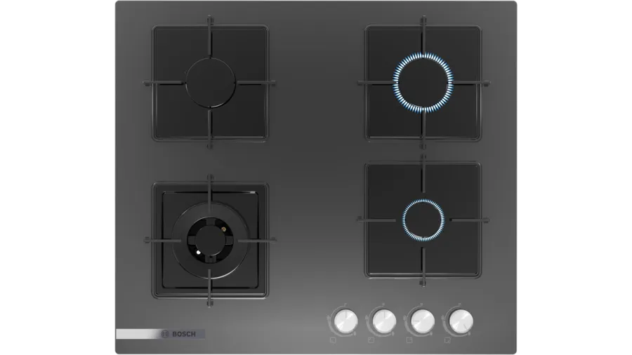 Bosch PNH6C9O12O Wok Gözlü Antrasit Cam Ankastre Ocak