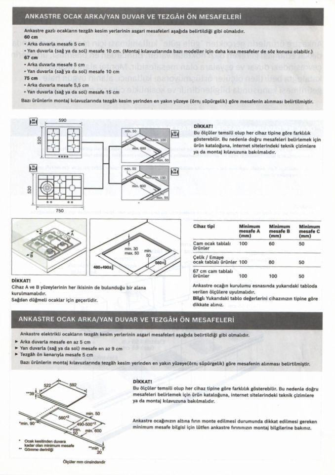 Bosch POP6C9O10O Doğalgazlı Gri Cam Ankastre Ocak