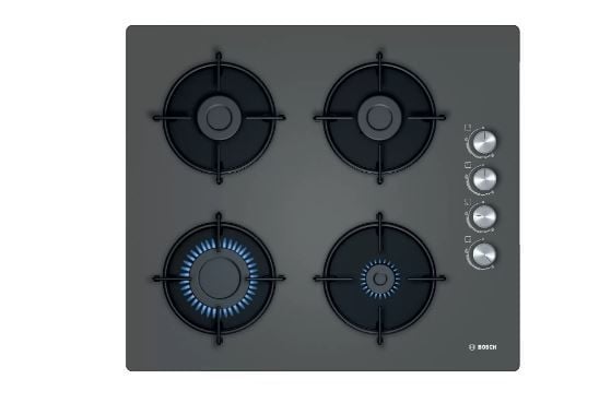 Bosch POP6C9O10O Doğalgazlı Gri Cam Ankastre Ocak