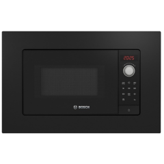 Bosch BFL623MB3 20 lt Siyah Ankastre Mikrodalga Fırın