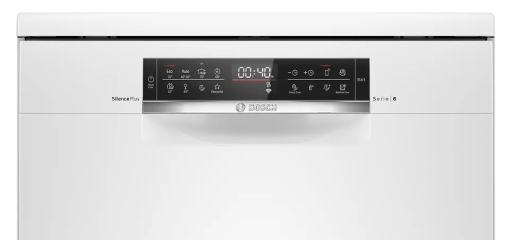 Bosch SMS6EMW70T 8 Programlı Beyaz Home Connect Bulaşık Makinesi