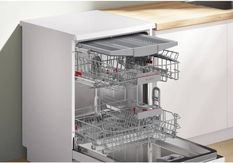 Bosch SMS6EMW70T 8 Programlı Beyaz Home Connect Bulaşık Makinesi