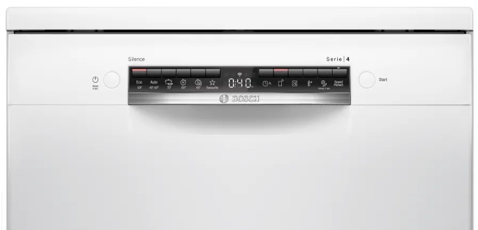 Bosch SMS4IMW62T 6 Programlı Beyaz Home Connect Bulaşık Makinesi