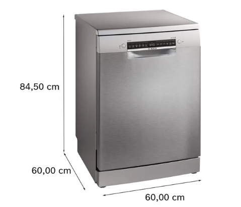 Bosch SMS4EKI62T 6 Programlı Gri Home Connect Bulaşık Makinesi