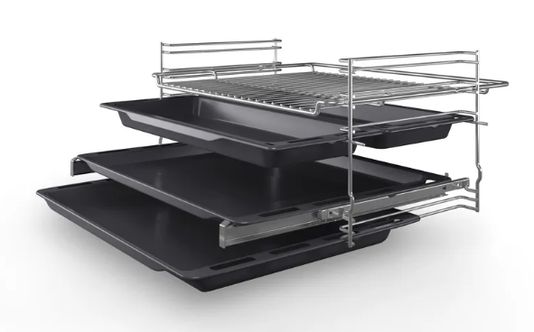 Bosch HBF537EG5T Black Inox Ankastre Fırın