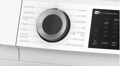 BOSCH WGK252Z0TR Serie 6 Çamaşır Makinesi 10 kg maks. 1200 dev./dak.