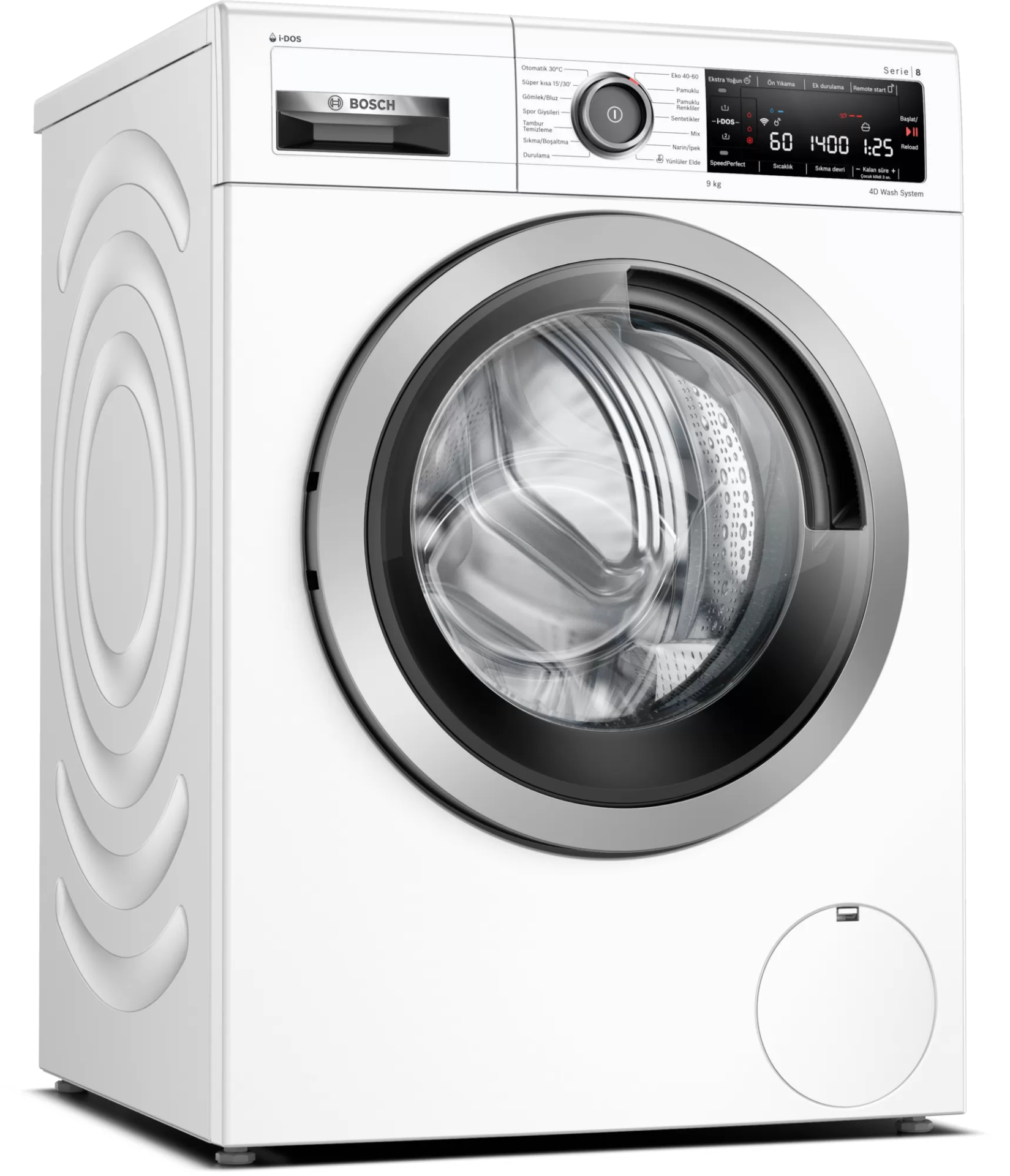 Bosch WAV28KH0TR 1400 Devir 9 kg Çamaşır Makinesi