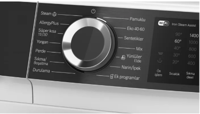 BOSCH WGK264Z0TR Serie 6 Çamaşır Makinesi 11 kg maks. 1400 dev./dak.