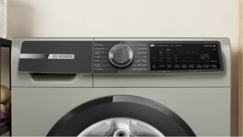 BOSCH WGK252ZXTR Serie 6 Çamaşır Makinesi 10 kg maks. 1200 dev./dak.