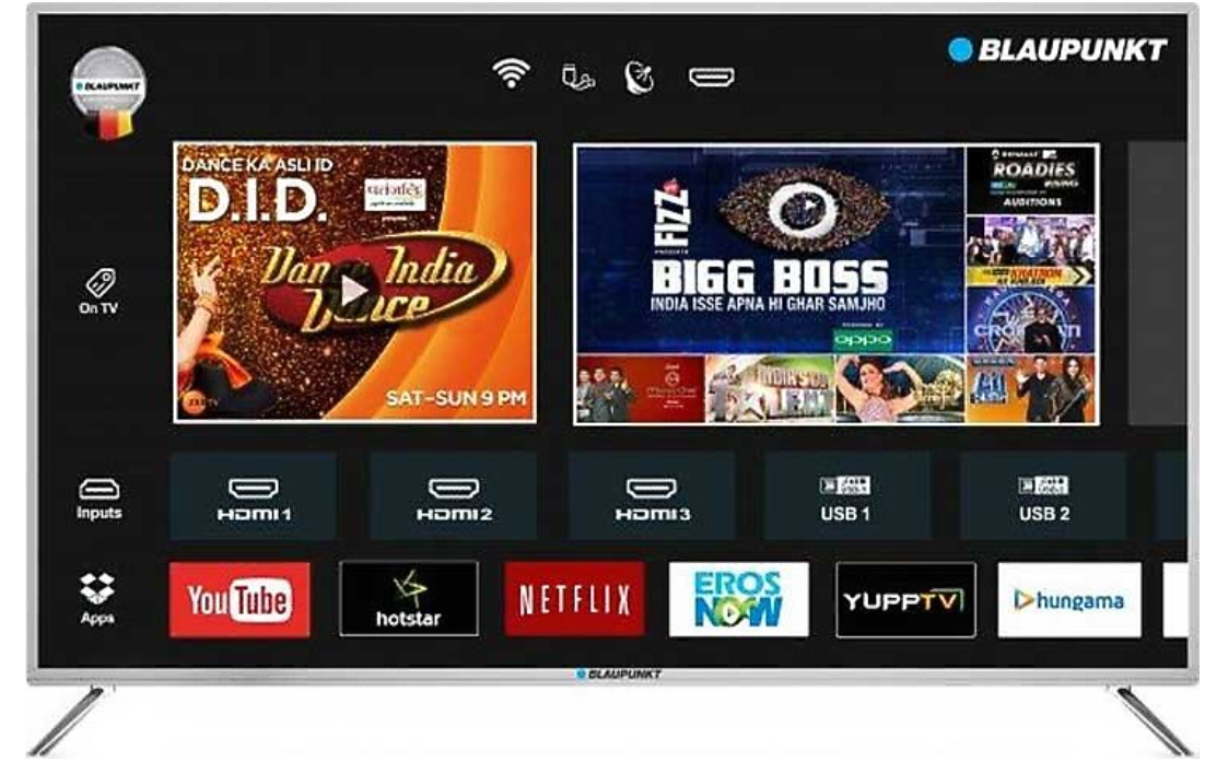 Blaupunkt BL55145SG 4K Ultra HD 55'' 140 Ekran Uydu Alıcılı Android Smart LED TV