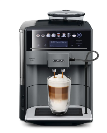 Siemens Eq6 Plus S100 TE651209RW Tam Otomatik Espresso Makinesi Gri - Siyah