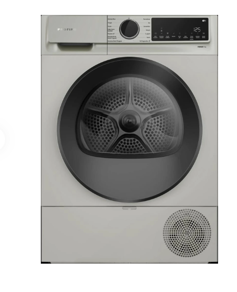 Profilo KM0961XJTR Isı Pompalı Kurutma Makinesi 9 kg Gümüş