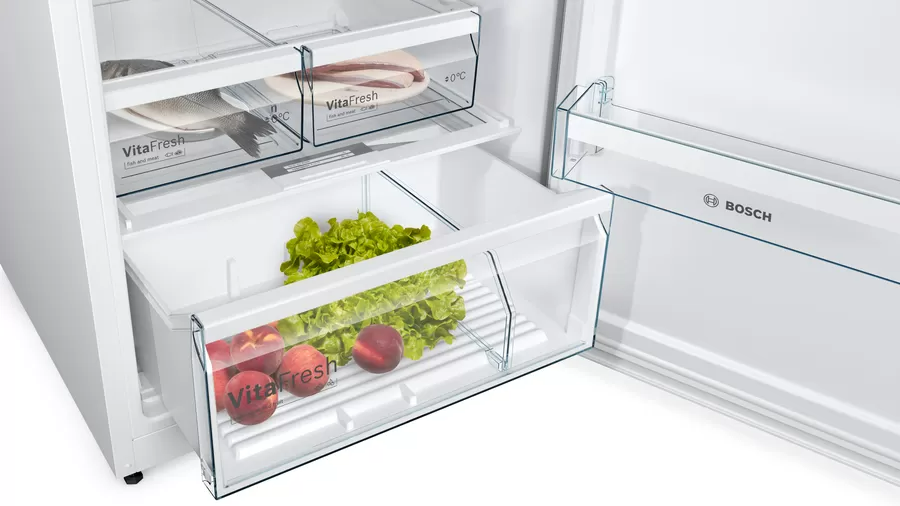 Bosch KDN56XWF0N A++ Çift Kapılı No Frost Buzdolabı